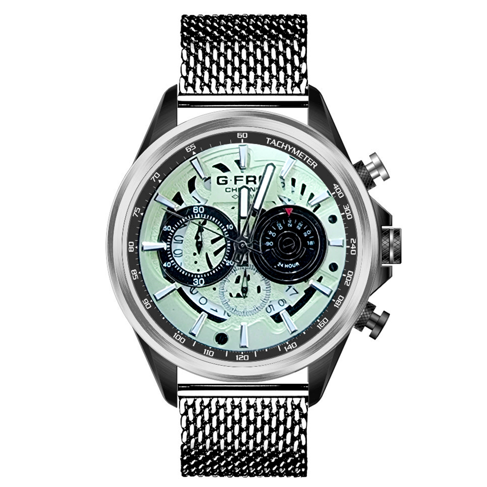 Reloj G-force Original H3718g Cronografo + Estuche